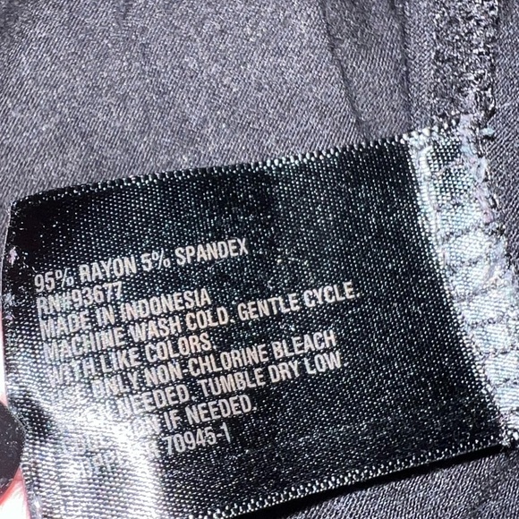 Worthington- Black knot tie dress - Picture 5 of 6